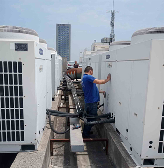 贞丰中央空调制热和不制冷系统维修方法